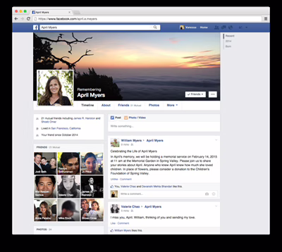 Facebook 紀念帳號：數位時代的身後事管理
