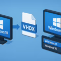 告別磁碟分割!使用微軟原生 VHDX 技術,在一台電腦上實現 Windows 10/11 雙系統多重開機